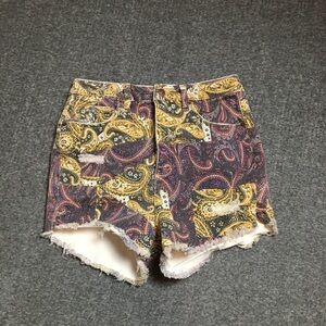 Free People Shorts 29 Button Fly